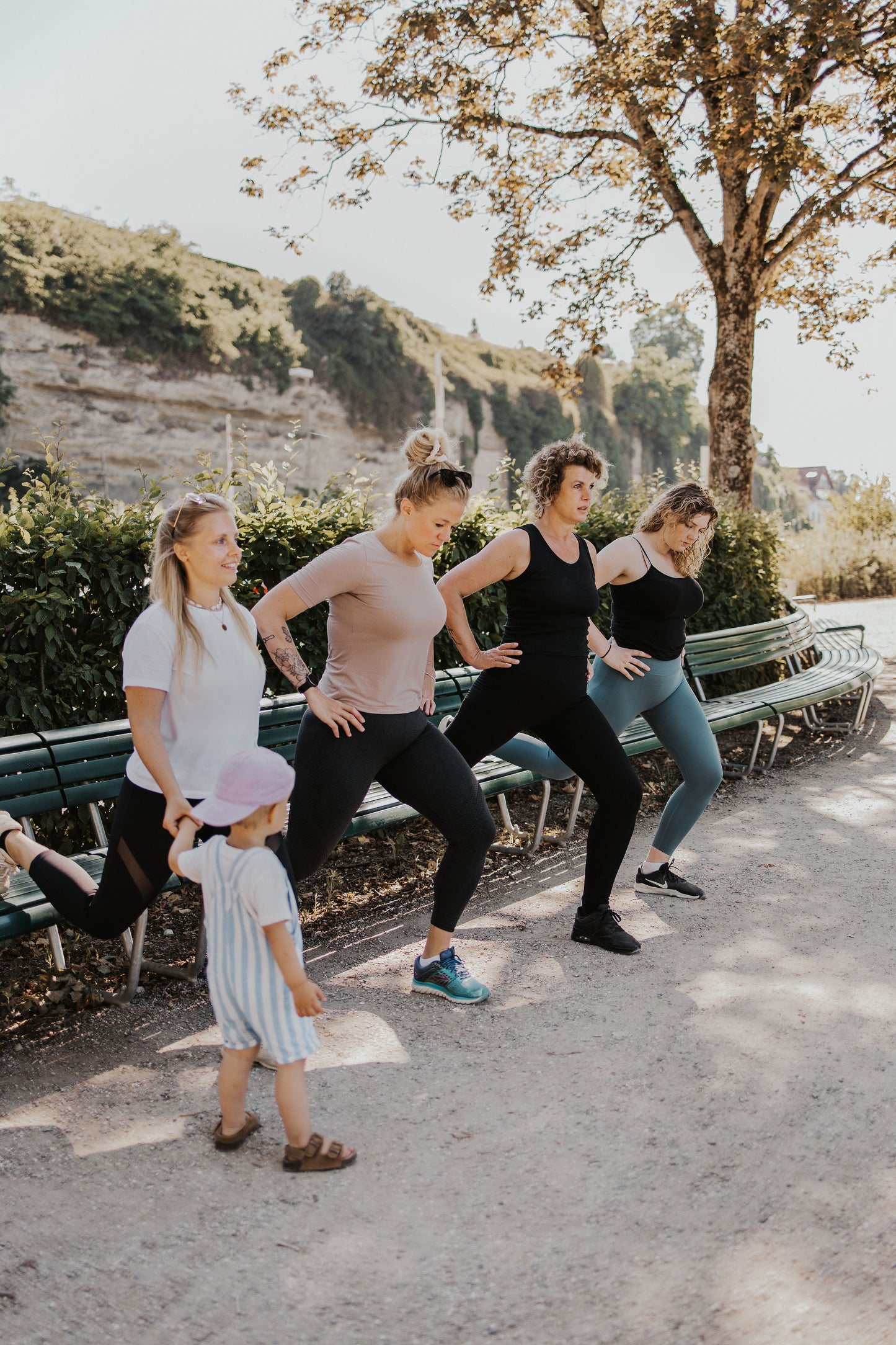 Mama-mit-Kind und Kinderwagen – Fit nach der Geburt LIVE